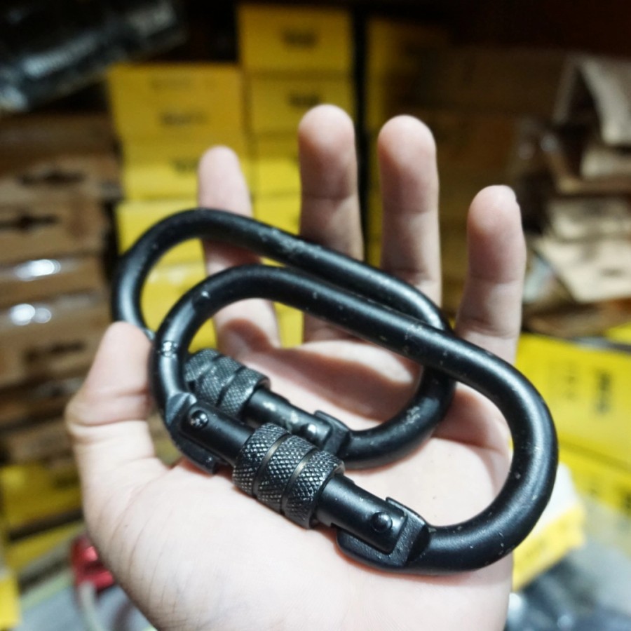 Jual Carabiner karam bukan petzl camp beal tni grigri kong ascender ids