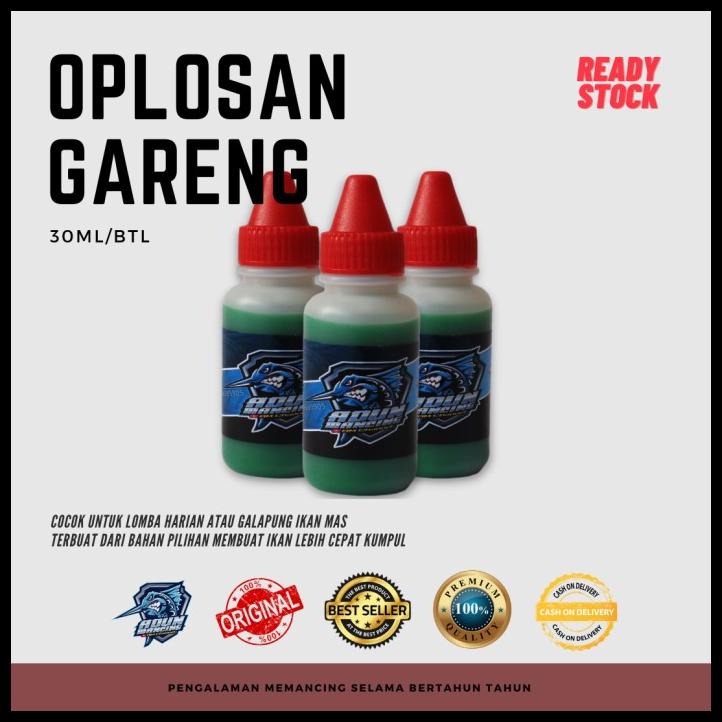 Jual Essen Oplosan Gareng 30ml Premium Cocok Untuk Lomba Ikan Mas Atau