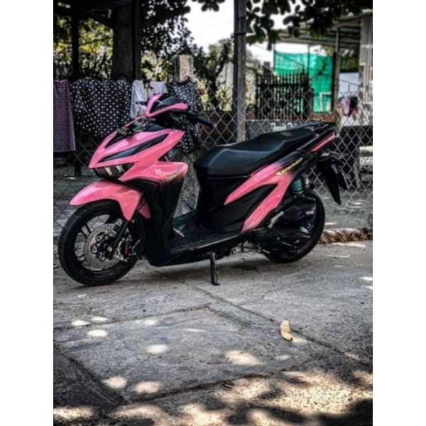 Jual 0213 Decal Vario new 125/150 full body warna variasi gradasi pink