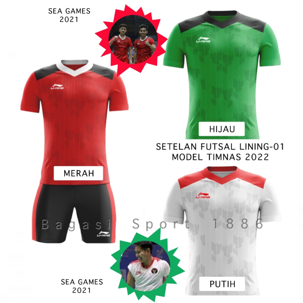 Jual Jersey Baju Bola Ln Li Ning Ln Premium Import Impor