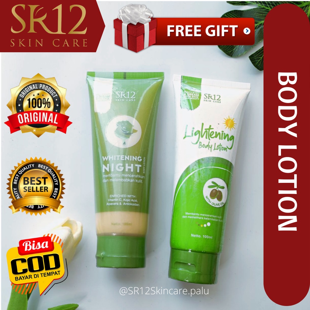 Jual Sr12 Palu / Lightening Body Lotion / Body Lotion Anti Belang