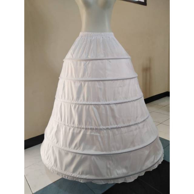 Jual Petticoat Ring 6 Enam Diamter 95cm Rok Pengembang Gaun Wedding ...