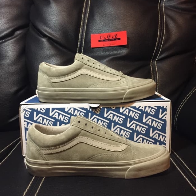 Vans vault og old skool lx taupe sales