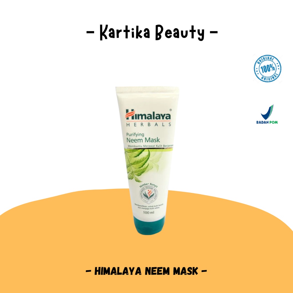 Jual MASKER WAJAH HIMALAYA PURIFYING NEEM MASK ANTI JERAWAT ACNE BAGUS