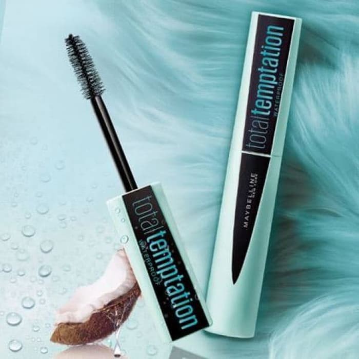 Jual MAYBELLINE Total Temptation Waterproof Mascara Biru Shopee Indonesia