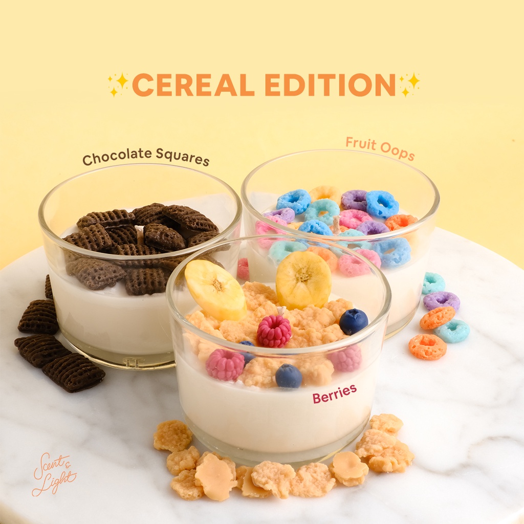 Jual Scent and Light Cereal Scented Candle *Limited Edition* Shopee