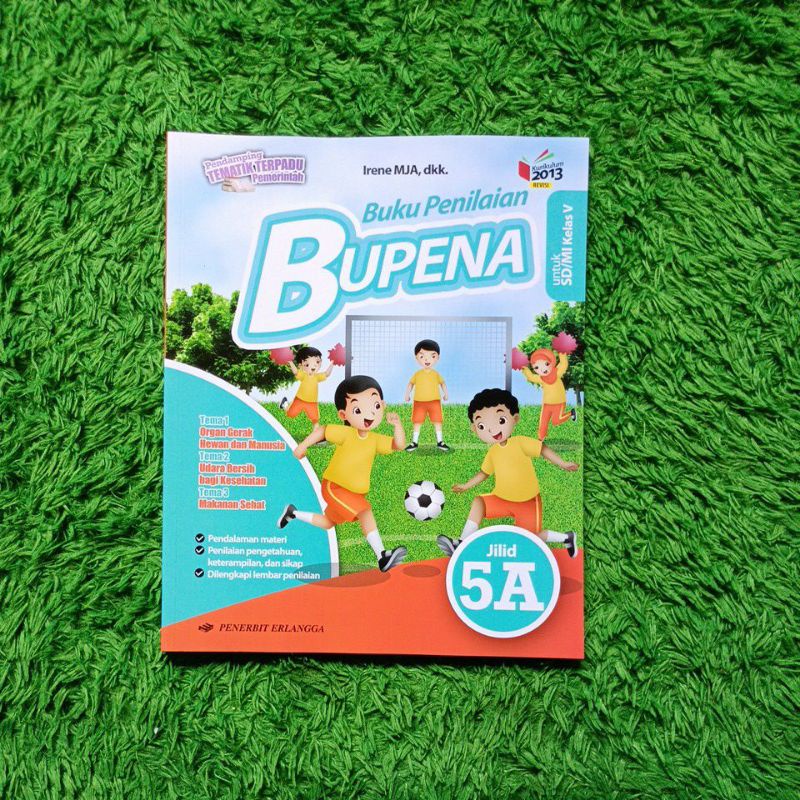 Jual ORIGINAL BUKU PENILAIAN BUPENA TEMATIK TERPADU KELAS JILID 2A 2B ...