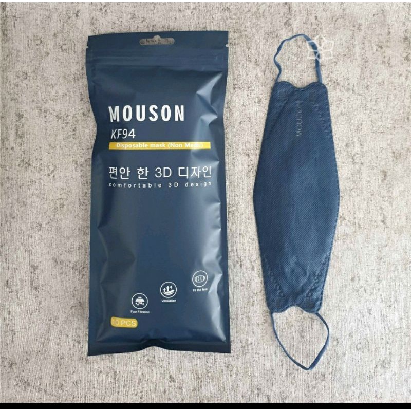 Jual MASKER KF94 MOUSON PREMIUM ISI 10/Pcs | Shopee Indonesia