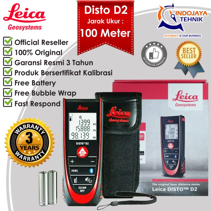 Jual Promo Alat Ukur Dimensi Leica Laser Distance Meter Disto D