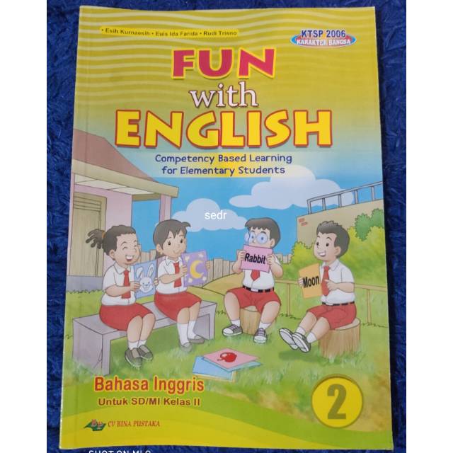 Jual Buku Pelajaran Bahasa Inggris Fun With English Untuk Kelas 2 SD ...