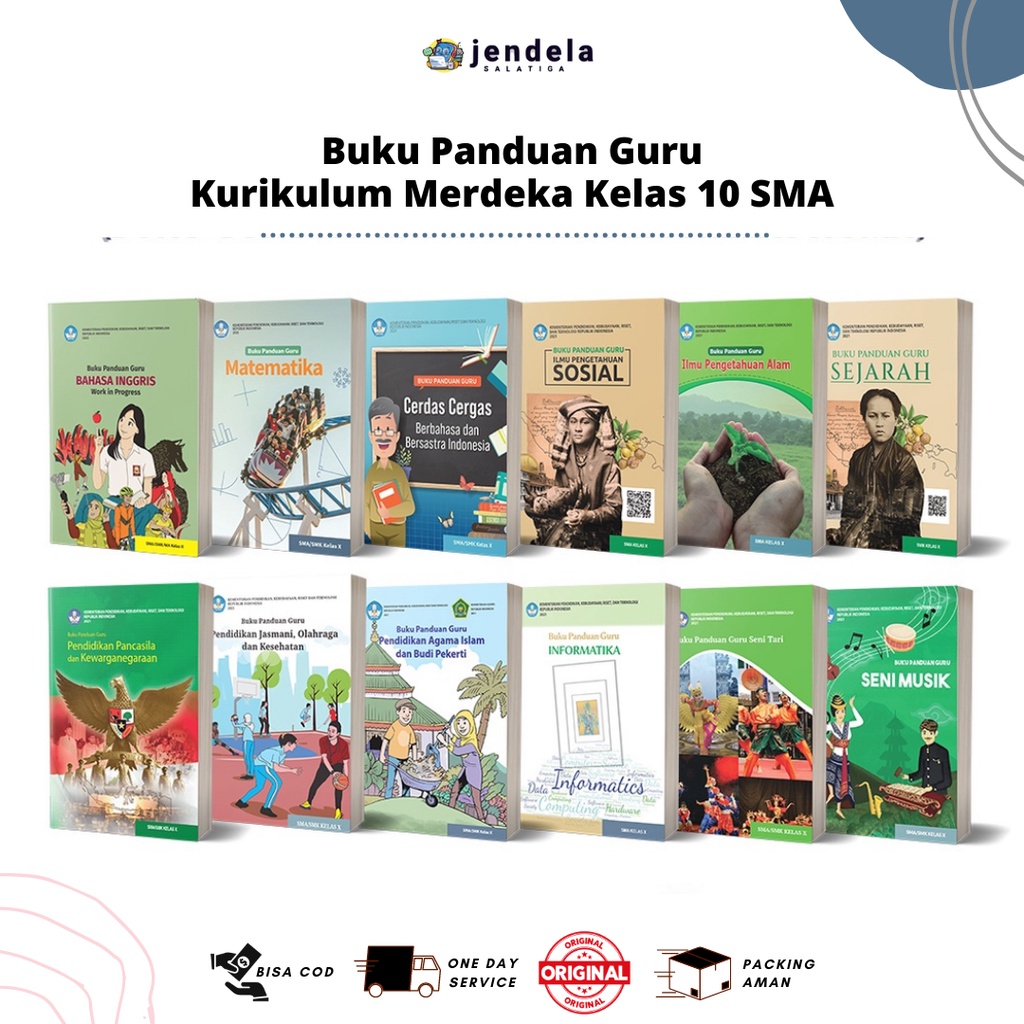 Jual Buku Panduan Guru Kelas 10 SMA Kurikulum Merdeka - Buku Guru Kelas ...