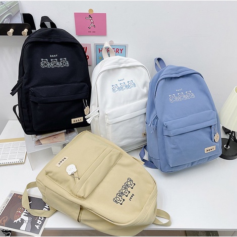 Jual TAS GEOFANI - TAS RANSEL Wanita (gantungan beli terpisah) Tas Backpack Wanita  Tas Ransel Sekolah