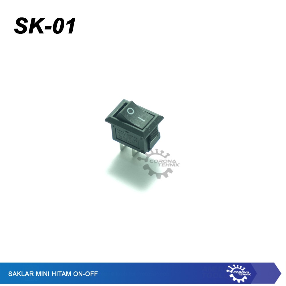Jual Saklar Mini Hitam ON-OFF | Shopee Indonesia