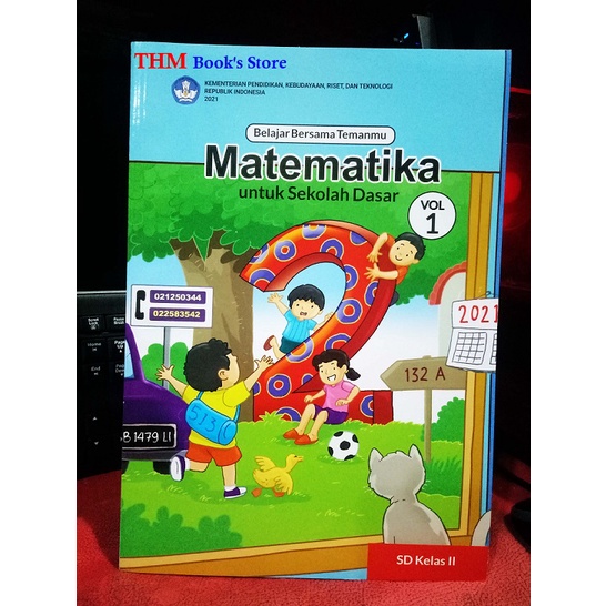 Jual Matematika Kelas 2 SD Vol 1 Belajar Bersamamu Kurikulum Merdeka ...