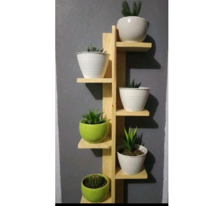 Jual rak bunga 6 susun dinding | Shopee Indonesia