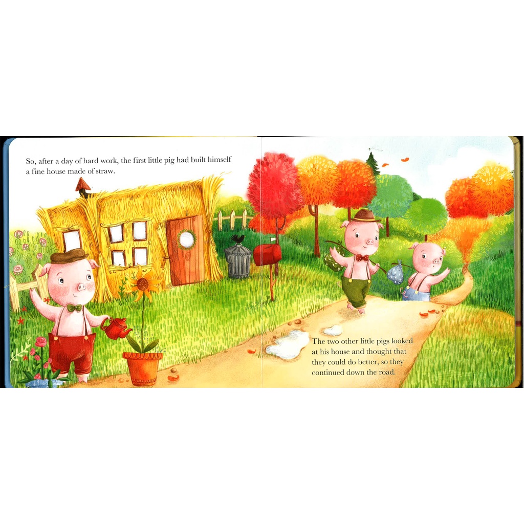 Jual Buku Import Anak HIPPO: THE THREE LITTLE PIGS | Shopee Indonesia