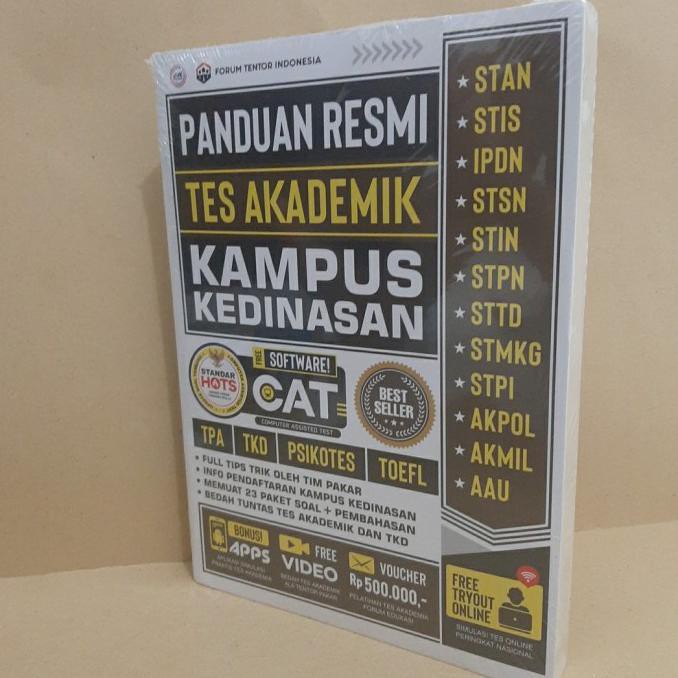 Jual Buku Panduan Resmi Tes Akademik Kampus Kedinasan Di Seller Noelle 