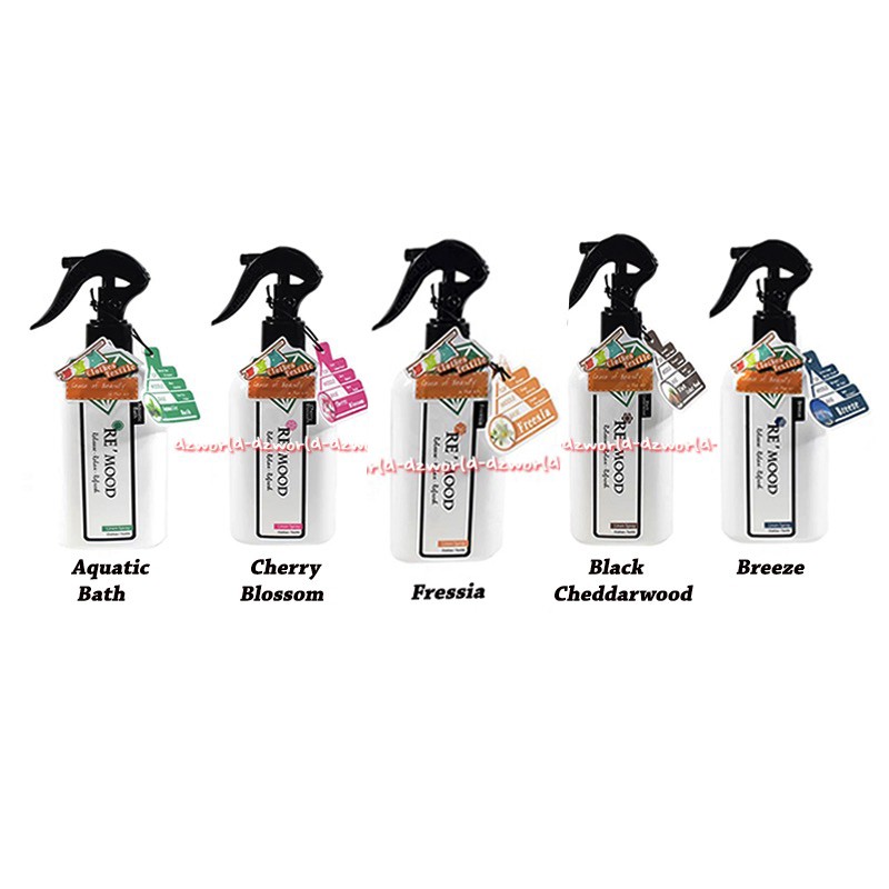 Jual Re'mood Release Relax Refresh 200ml Bath Linen Spray Aqua Bath ...