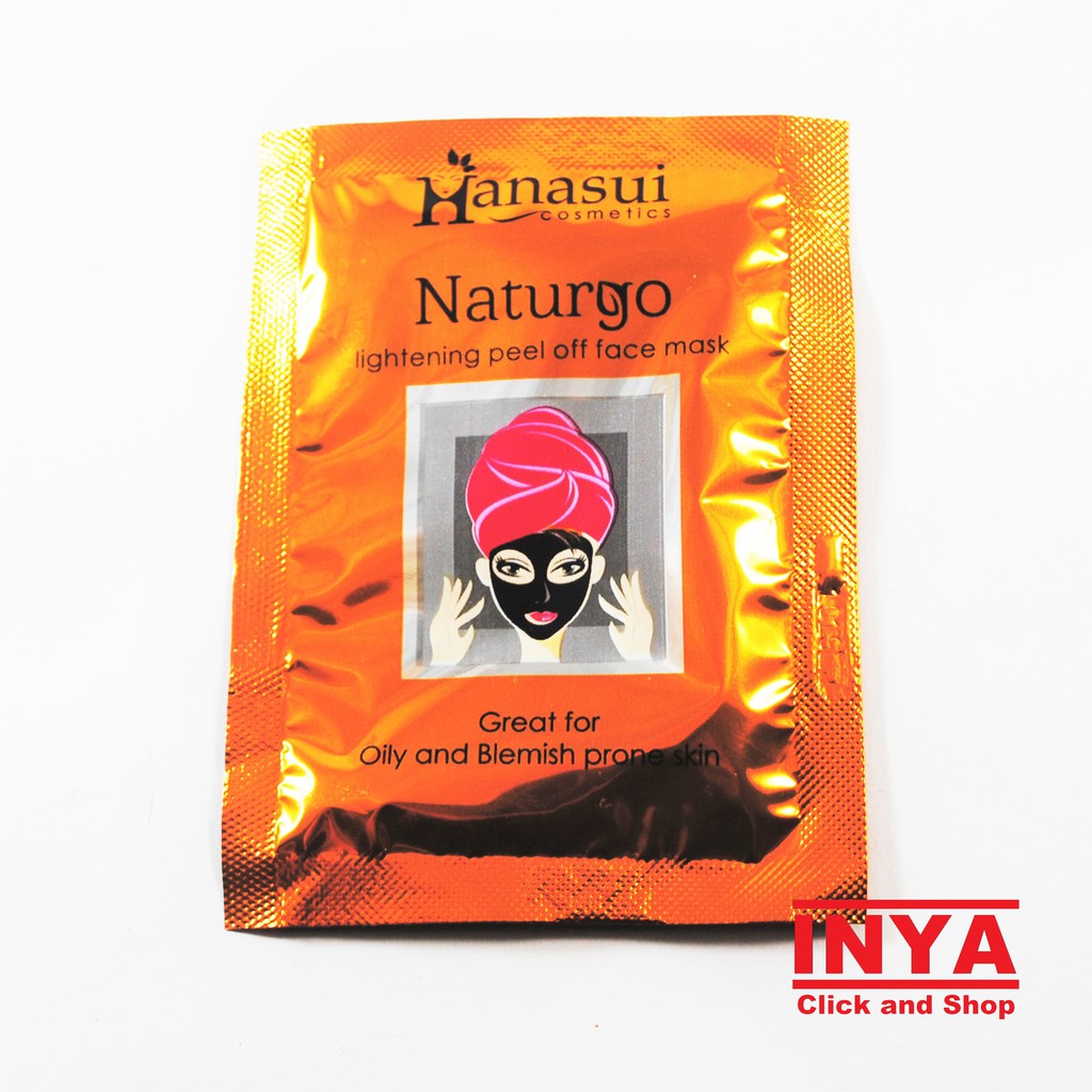 Jual Masker Wajah HANASUI NATURGO - Peel Off Mask Sachet 10gr | Shopee ...