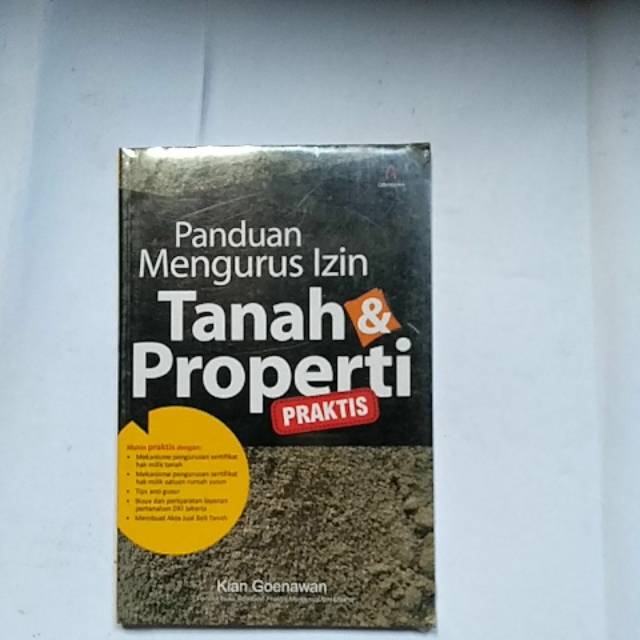 Jual Panduan Mengurus Izin Tanah Dan Properti (c) | Shopee Indonesia