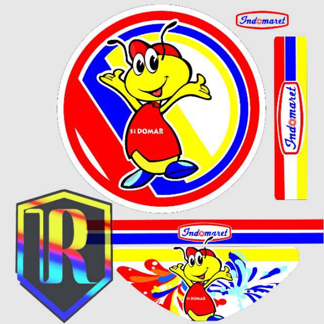 Jual Stiker tebok Sticker decal alfamart indomart | Shopee Indonesia