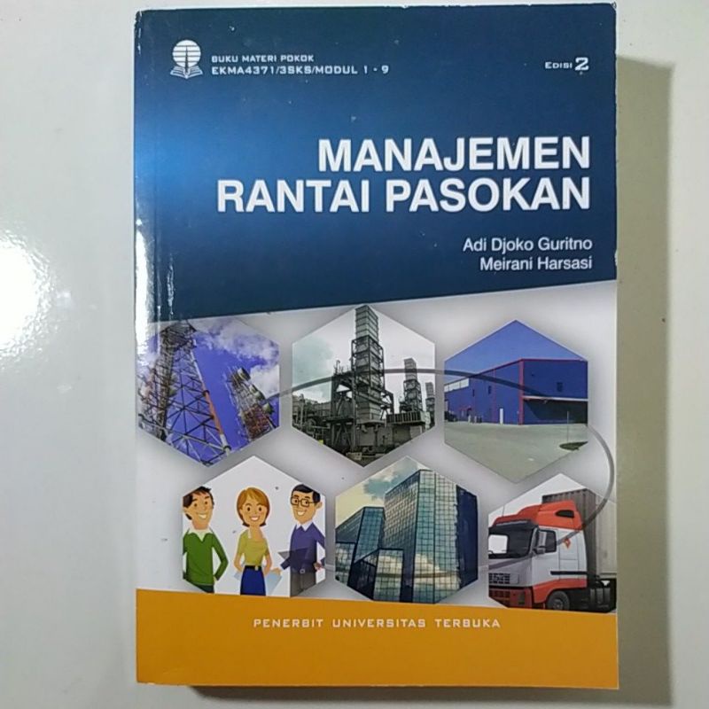 Jual Buku Materi Pokok / Modul Manajemen Rantai Pasokan EKMA 4371 ...