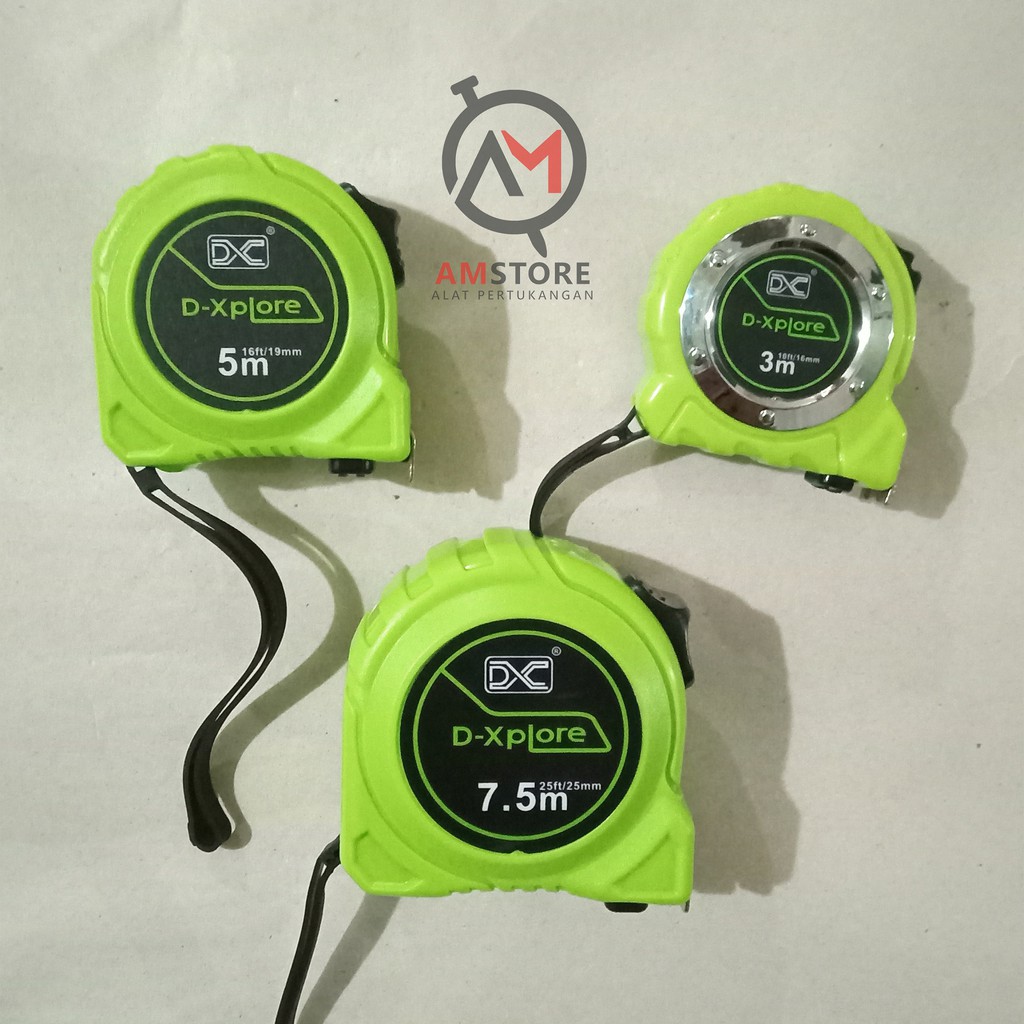 Jual Meteran Roll D-Xplore 3m | Shopee Indonesia