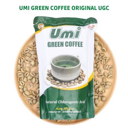 Jual UGC Umi Green Coffee Pelangsing Miunuman Herbal Original 250 Gram ...