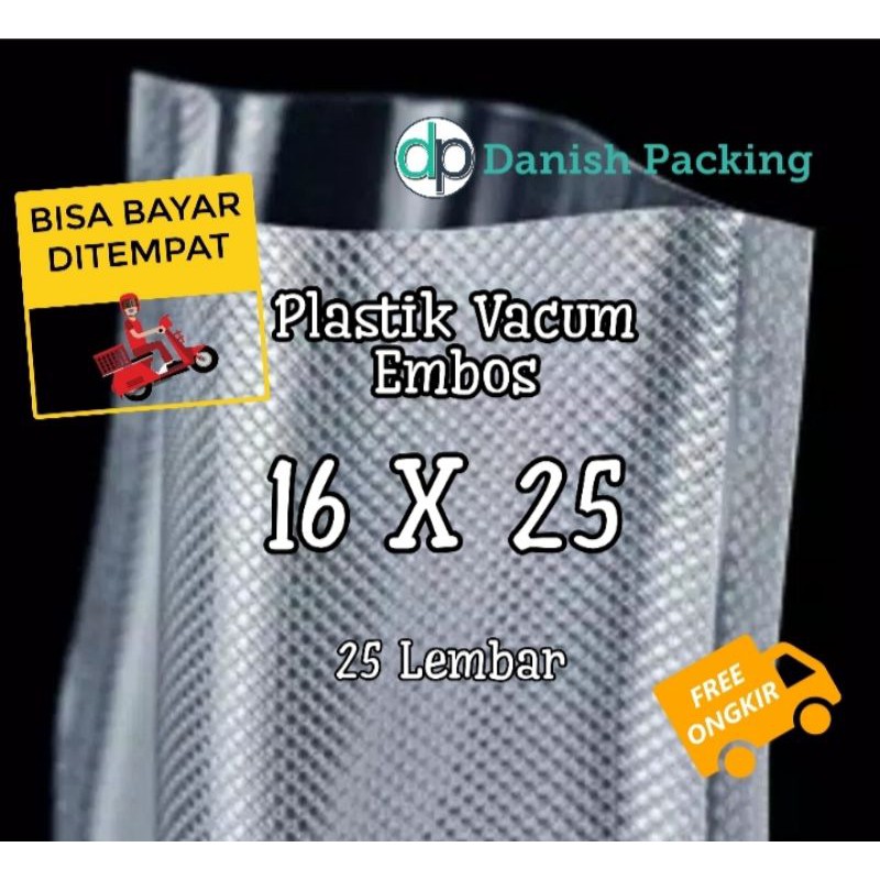 Jual Plastik Vacum Embos Ukuran 16 X 25 Shopee Indonesia