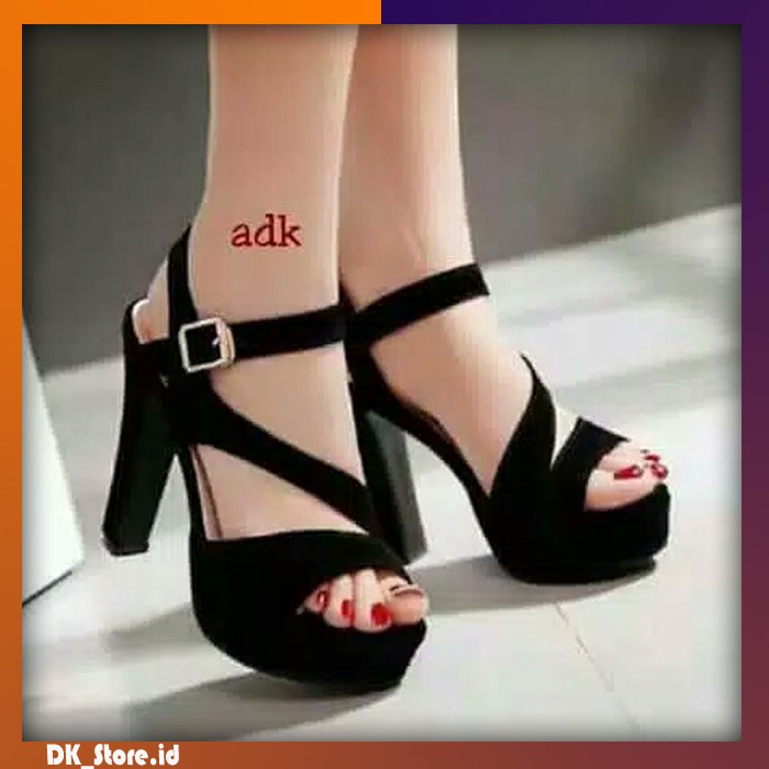 Sepatu wanita store high heels shopee