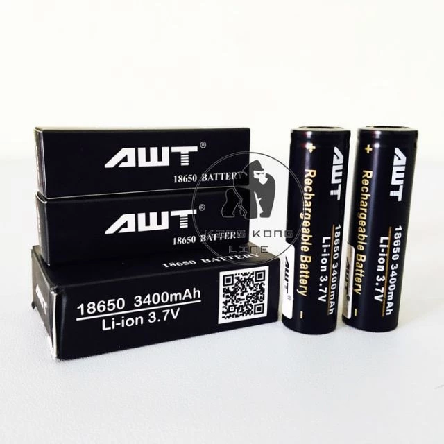 BATERAI ROKOK ELEKTRIK / VAPOR AWT HITAM | AutoStock