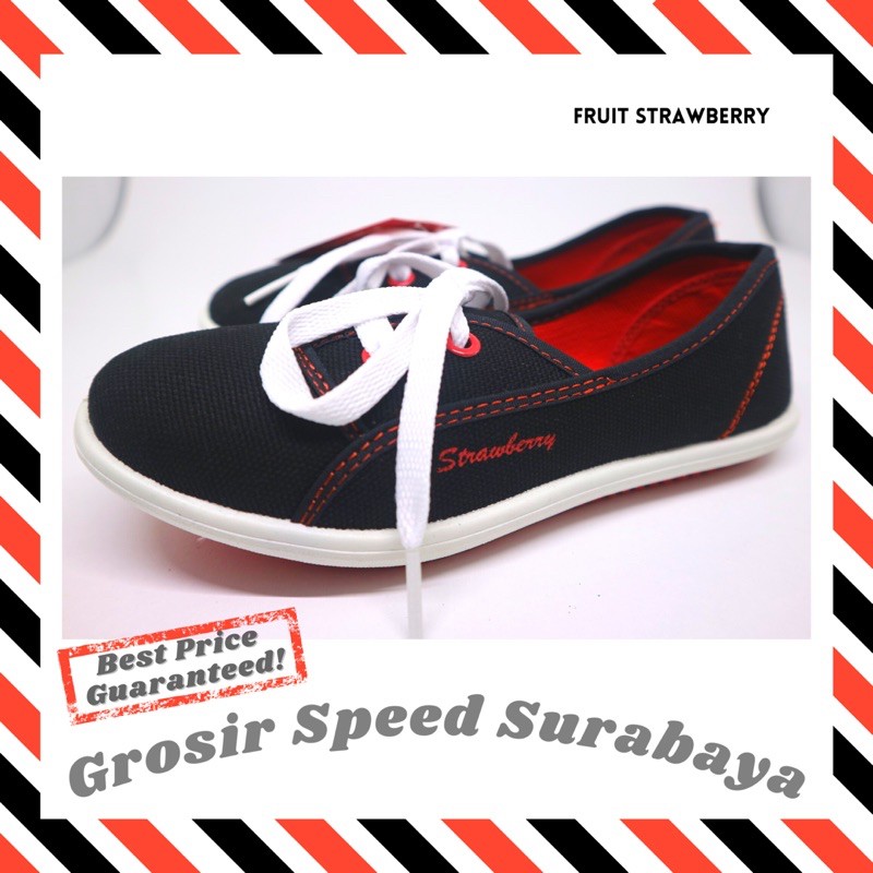 Jual WS Sepatu Kets Fruit Strawberry | Shopee Indonesia