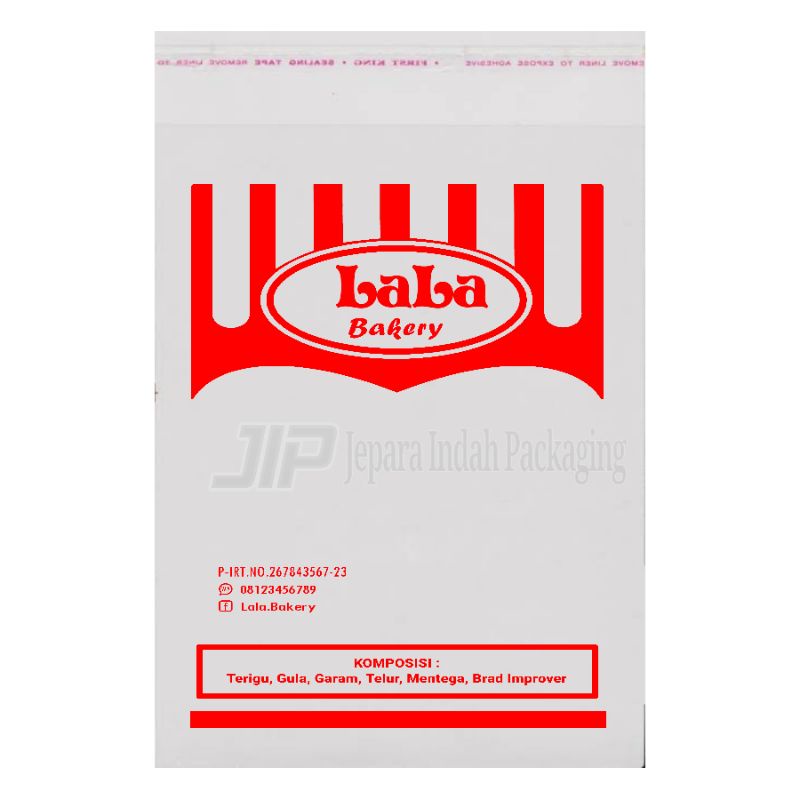 Jual Kemasan Roti 100pcs Plastik Bakery/Roti Custom Sablon | Shopee ...