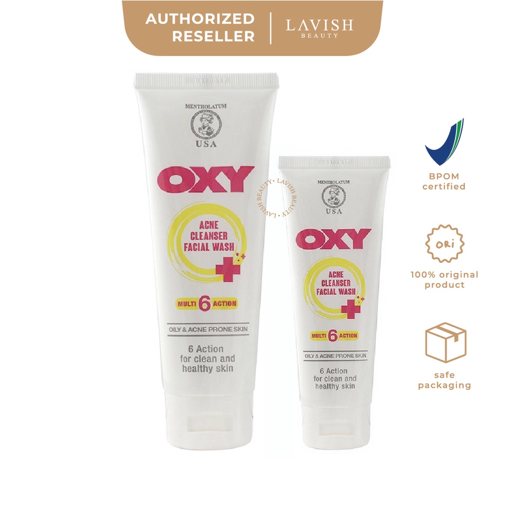 Jual OXY Acne Cleanser Facial Wash (50gr / 100gr) Shopee Indonesia
