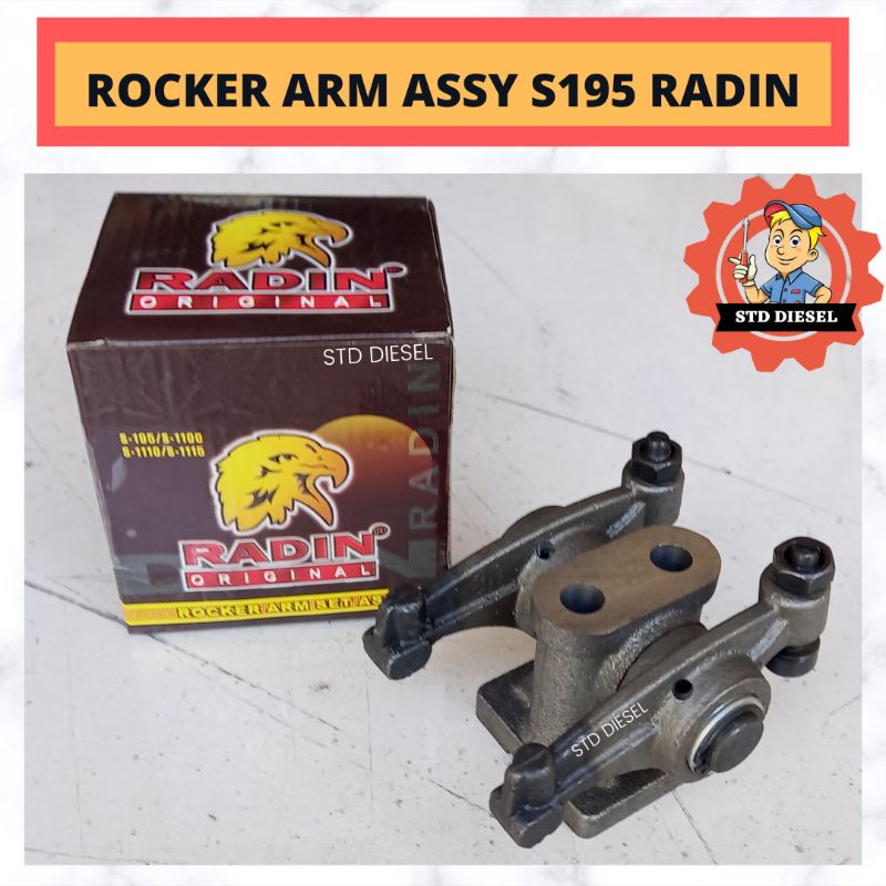 Jual SUPPORT ROCKER ARM ASSY MERK RADIN KOMPLIT S195 S1100 S1110 S1115 ...