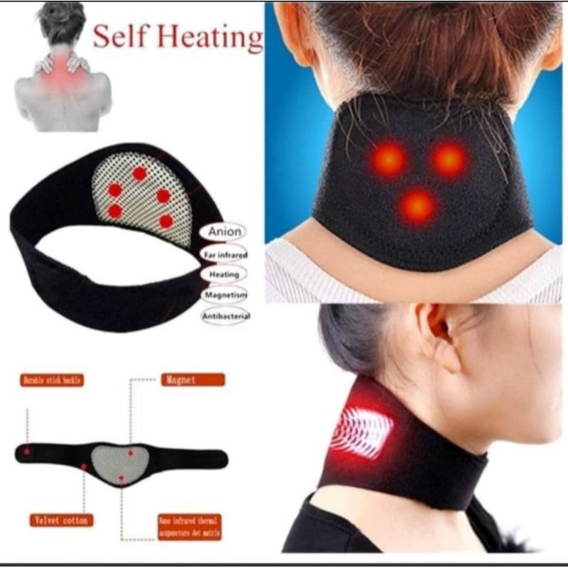 Jual SABUK TOURMALINE TERAPI PEMANAS DAN PENGHANGAT LEHER NECK BELT ...
