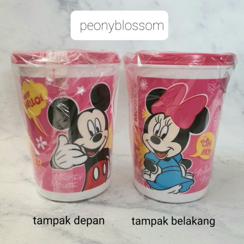 Jual toples makanan mickey mouse minnie mouse pink disney | Shopee ...