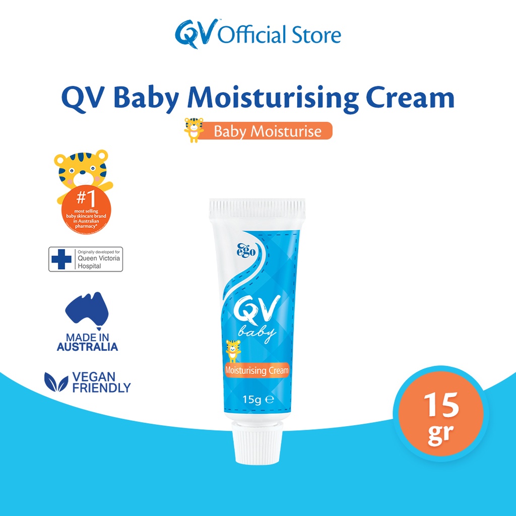 Jual QV Baby Moisturizing Cream 15G Shopee Indonesia