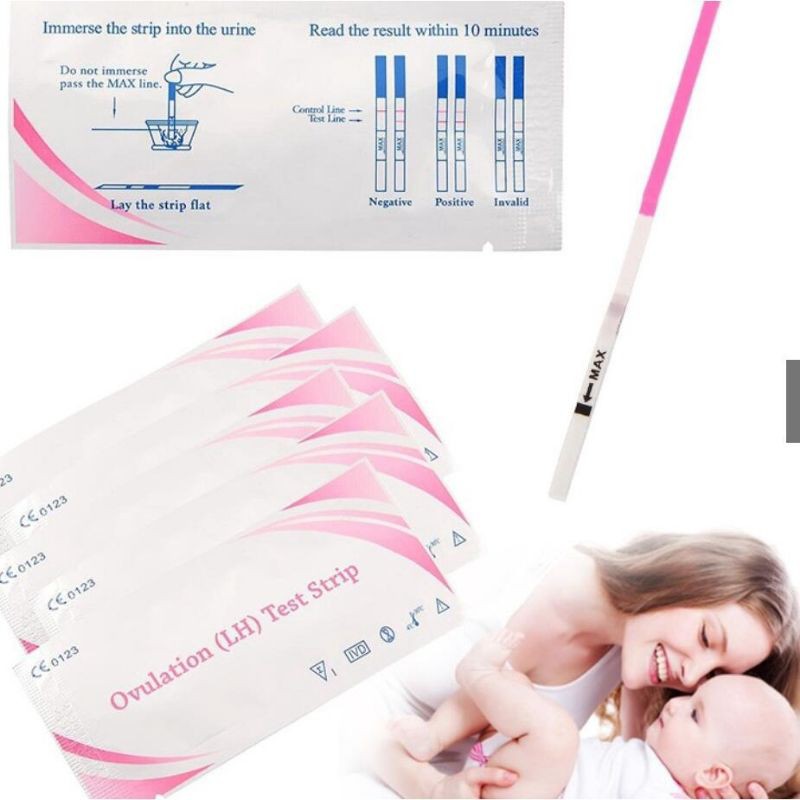 Jual Alat Tes Masa Subur Ovulasi Ovulation Test KB Alami Free Cawan ...