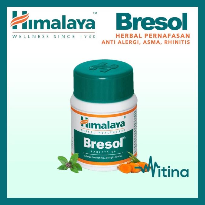 Jual HIMALAYA BRESOL HERBAL PERNAFASAN ANTI ALERGI HIDUNG SUMBAT