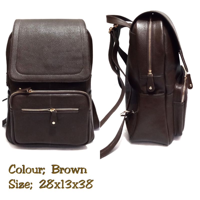 Jual tas ransel kulit asli tas ransel keren tas ransel kulit original