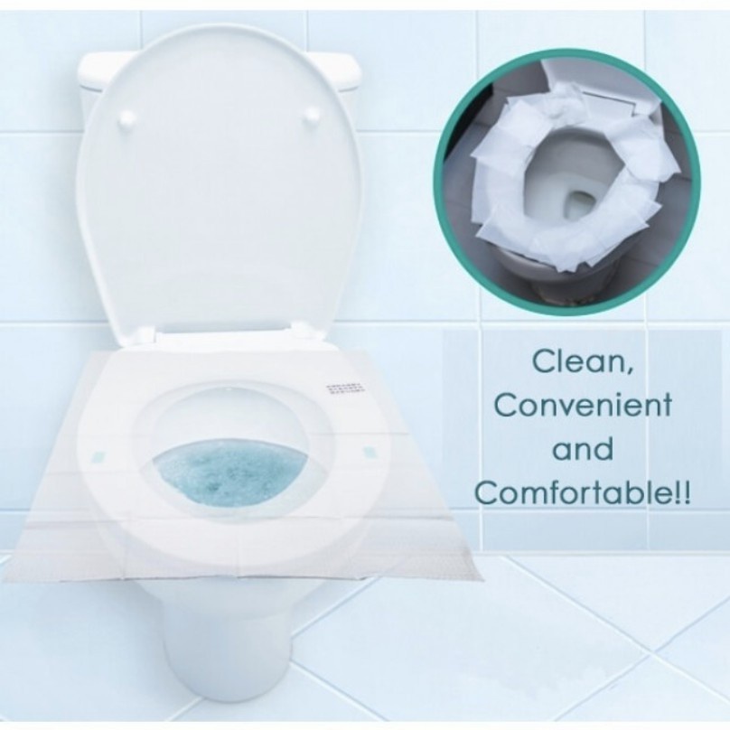 Jual Alas Duduk Toilet Plastik Anti Air - Toilet Seat Cover Anti