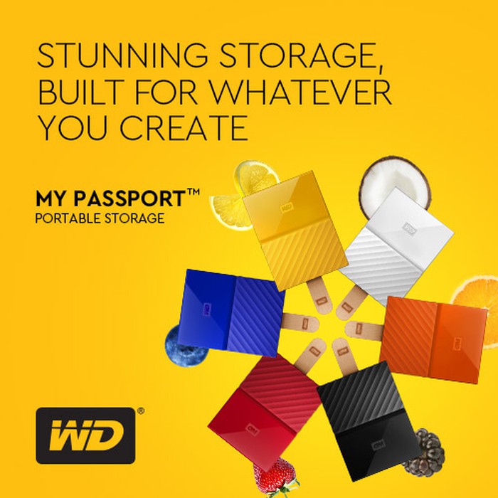 Jual Wd My Passport 1tb Usb 30 New Design Shopee Indonesia