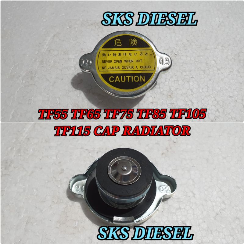 Jual TF55 TF65 TF75 TF85 TF105 TF115 Cap Tutup Radiator Mesin Diesel ...