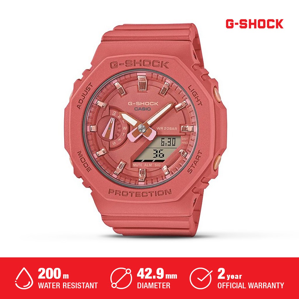 Jual Casio G Shock Jam Tangan Wanita Gma S2100 4a2dr Waterproof Shopee Indonesia 7378