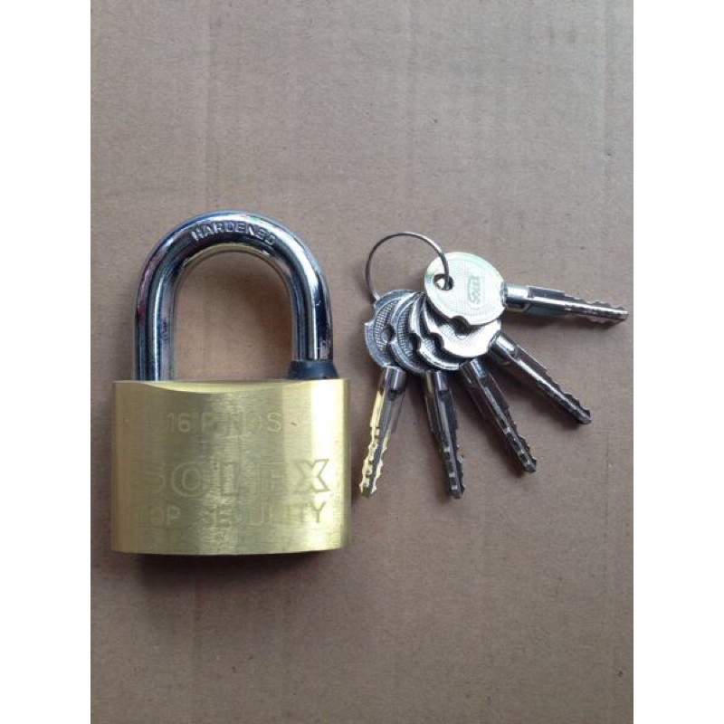 Jual Gembok solex 60mm gembok crosskey 60 mm | Shopee Indonesia