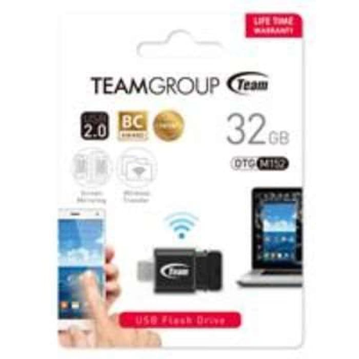 Jual team smart dual drive M152 +software wireless 32gb (OTG) | Shopee ...