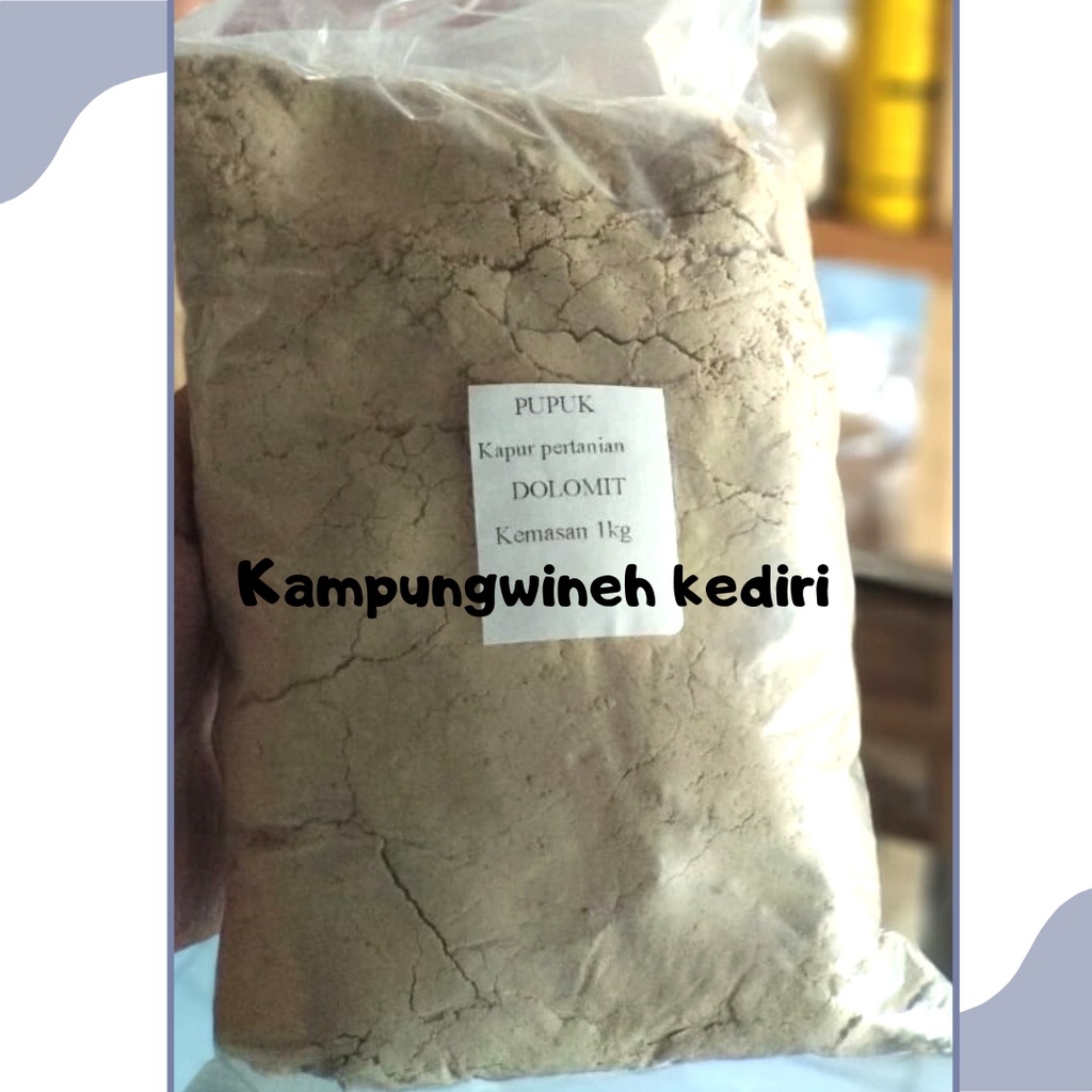 Jual Pupuk Kapur Pertanian Dolomit Kemasan Repack 1kg Shopee Indonesia 4445