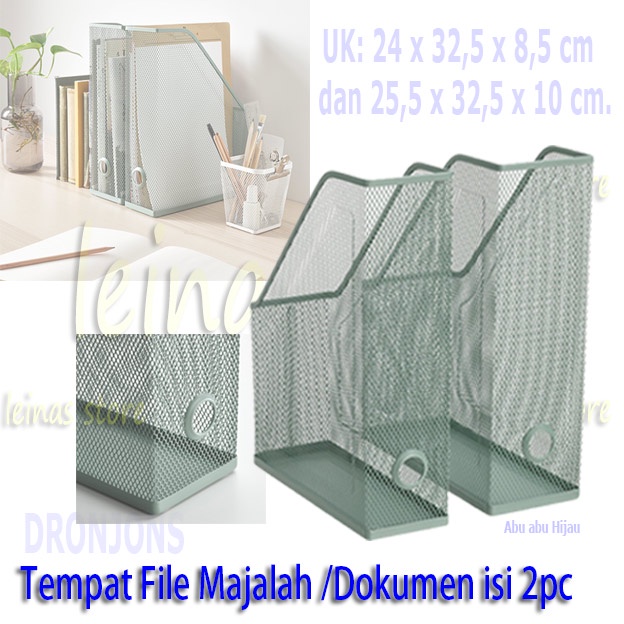 Jual TEMPAT FILE BESI Majalah ISI 2pc box dokumen surat TEMPAT KERTAS ...