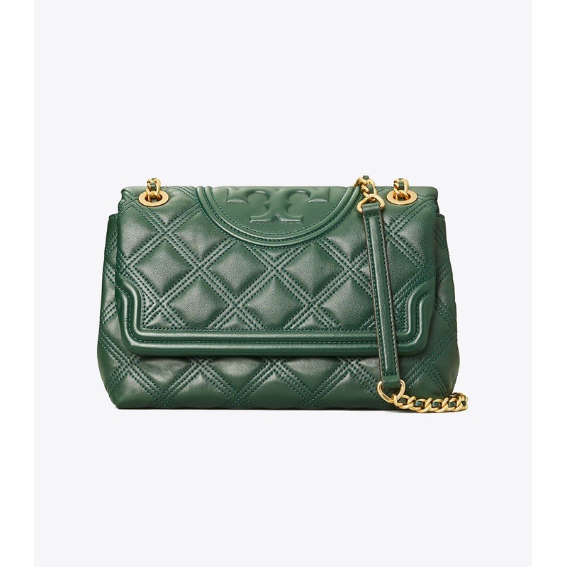 Tory burch cheap fleming green